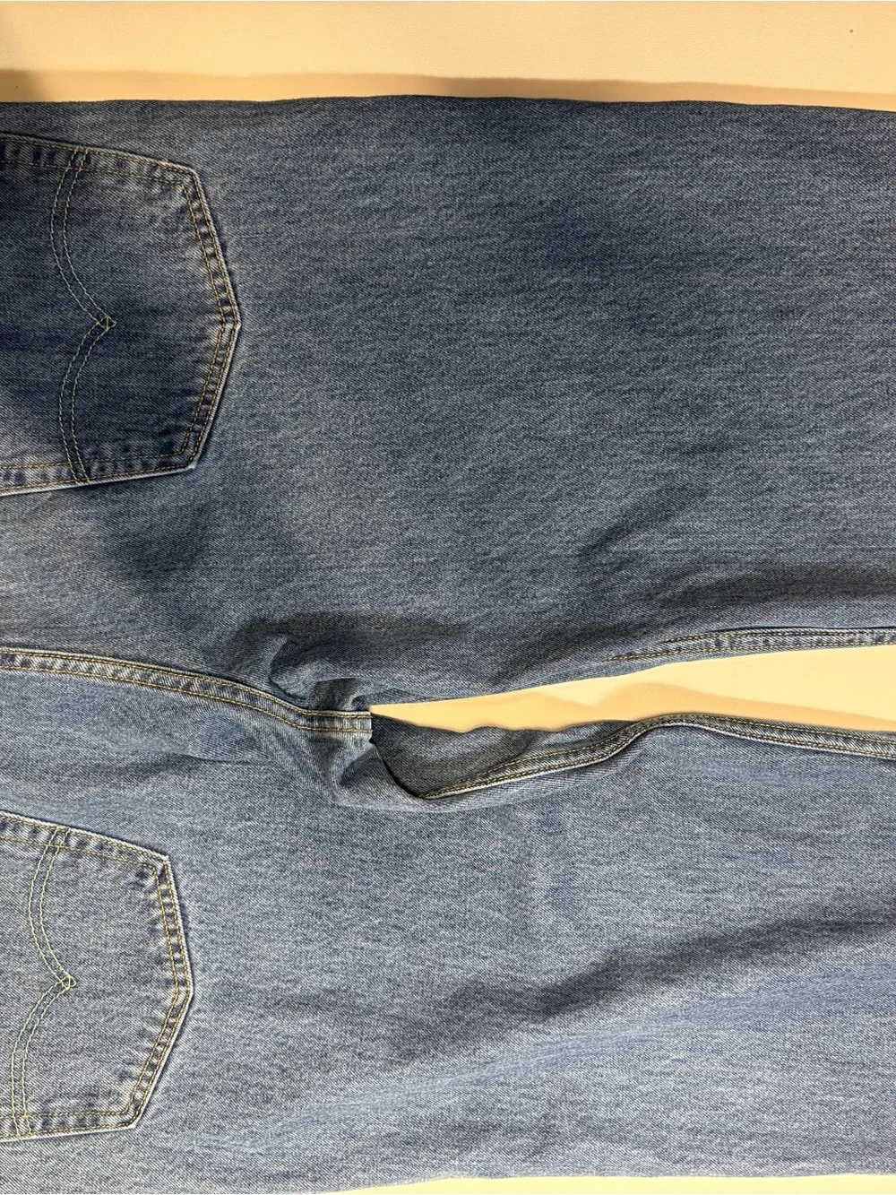 Levi's Men's Straight Leg Denim Jeans in Blue